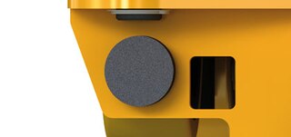 Les butoirs de navette amortissent le contact avec le rayonnage