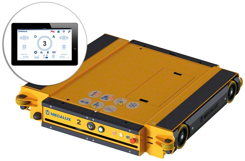 Le système Pallet Shuttle exploite au maximum la surface disponible et augmente la capacité de stockage Le système Pallet Shuttle exploite au maximum la surface disponible et augmente la capacité de stockage