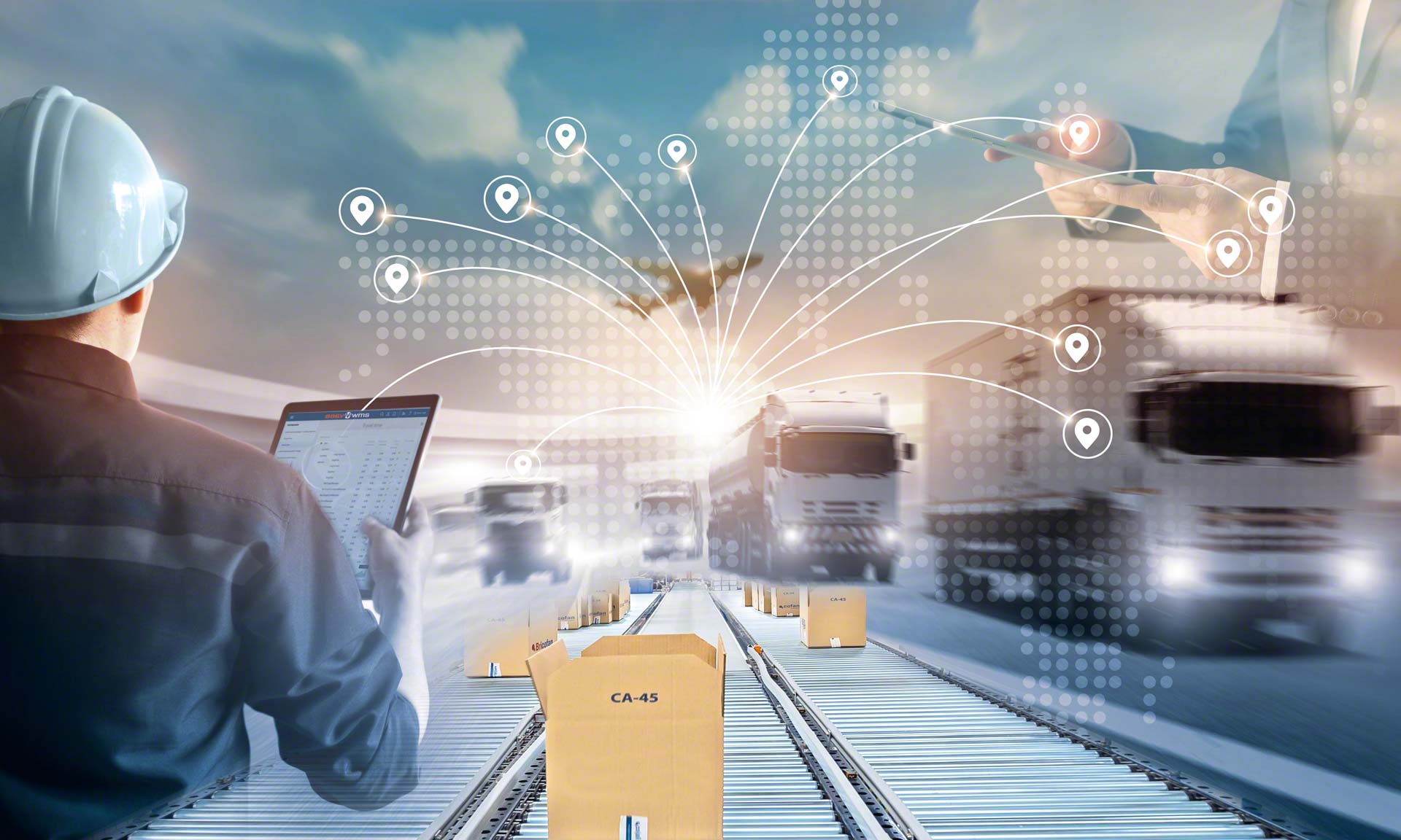 Un système qui synchronise facilement l'entrepôt aux agences de transport Un système qui synchronise facilement l'entrepôt aux agences de transport