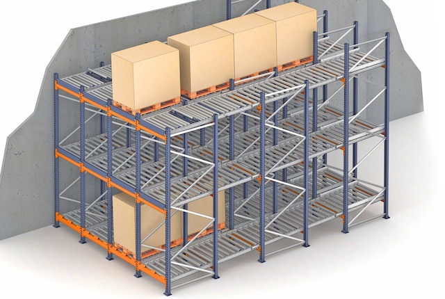 Le rack dynamique est un système de stockage compact, agile et efficace Le rack dynamique est un système de stockage compact, agile et efficace