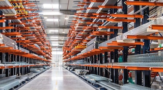 Rayonnage cantilever Rayonnage cantilever