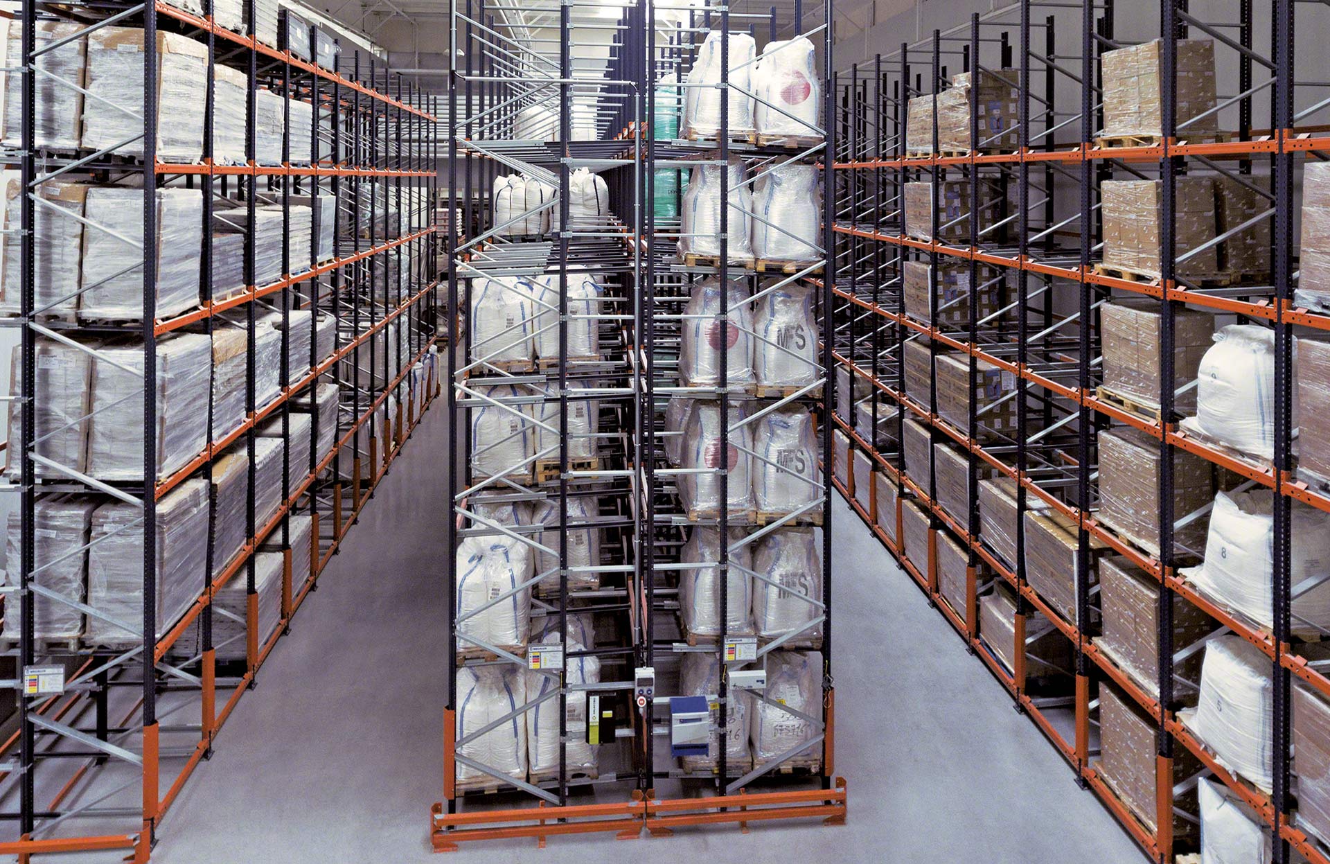 Le push-back system peut atteindre une hauteur importante