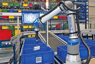 Le robot de picking offre une efficacité maximale dans les entrepôts alimentaires
