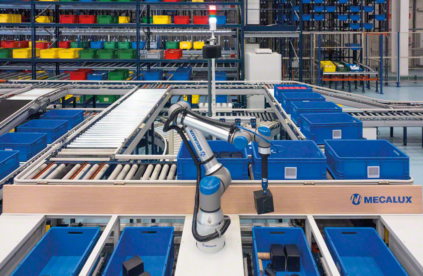 Le robot de picking offre une efficacité maximale dans la préparation des commandes Le robot de picking offre une efficacité maximale dans la préparation des commandes