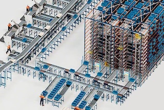 Le Shuttle System accélère le picking dans les entrepôts e-commerce