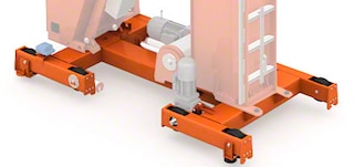 Châssis inférieur du transtockeur tridirectionnel automatique Châssis inférieur du transtockeur tridirectionnel automatique