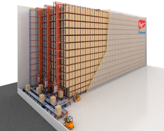 Les panettones de Bauducco au Brésil seront stockés dans un nouvel entrepôt automatisé autoportant