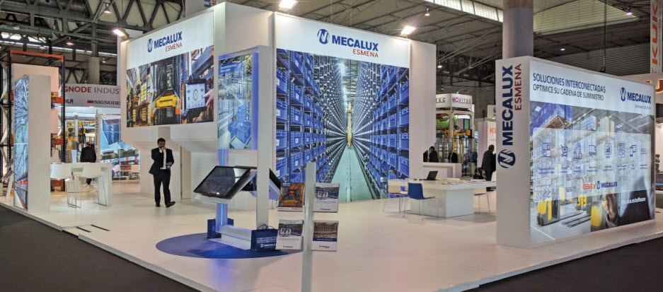 Mecalux presentó sus novedades durante los tres días que duró Hispack 2018