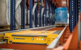 Entrepôt de Laticínios Bela Vista au Brésil avec des produits laitiers
