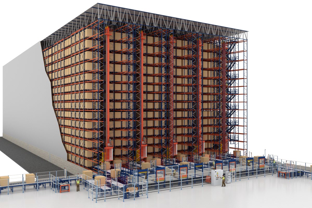R&S Solutions state-of-the-art automated warehouse