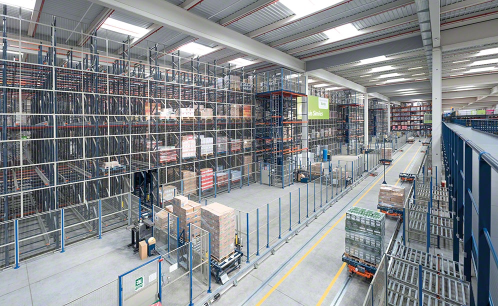 Capacité, séquencement et haute disponibilité dans le centre logistique de Luís Simões Capacité, séquencement et haute disponibilité dans le centre logistique de Luís Simões