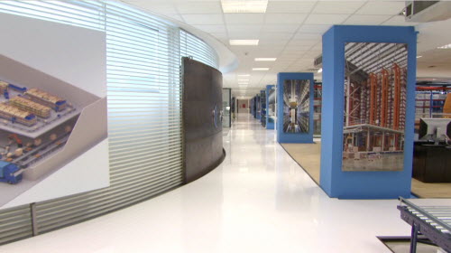 Showroom de Mecalux: 2 500 m² consacrés à l’exposition de Solutions de stockage et intralogistique Showroom de Mecalux: 2 500 m² consacrés à l’exposition de Solutions de stockage et intralogistique